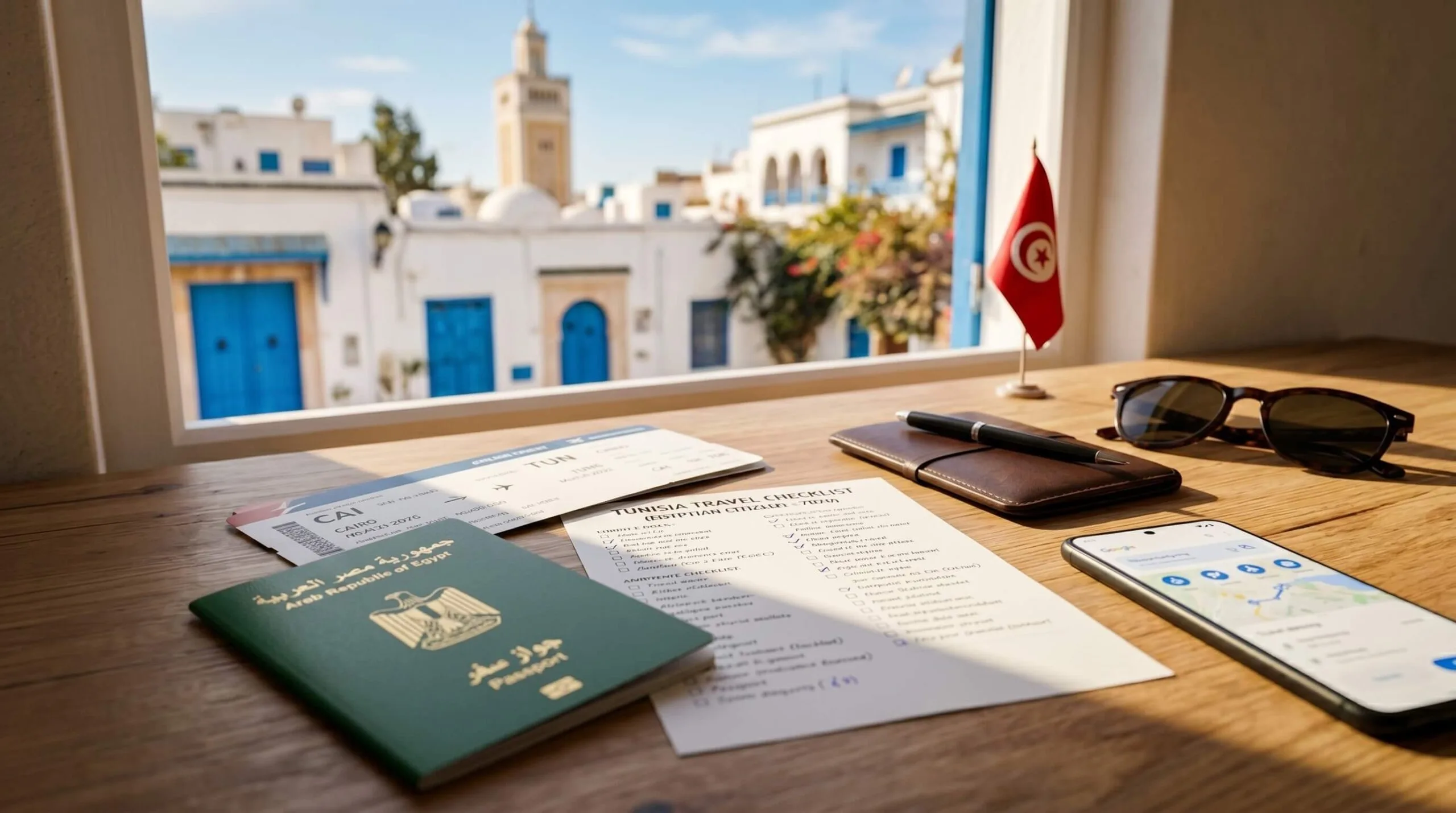 تأشيرة تونس أون لاين للمصريين